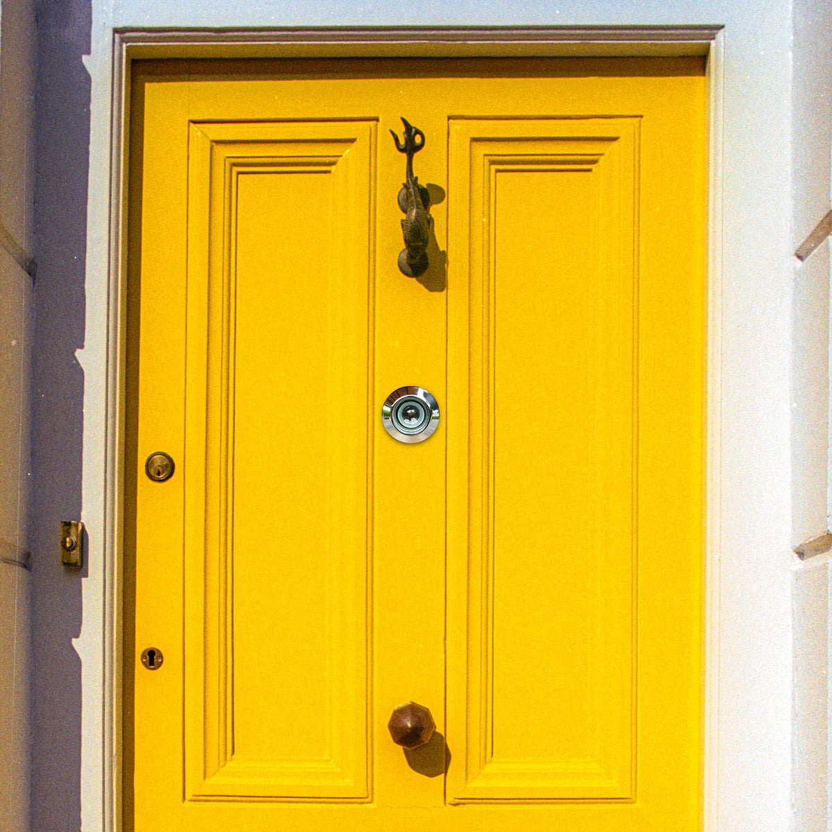 Do Door Peepholes Give Us a Sense Of Security?