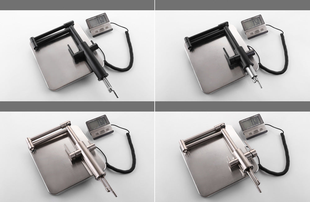 Full Brass Folding Dual Purpose Kitchen Faucet for Water Purification