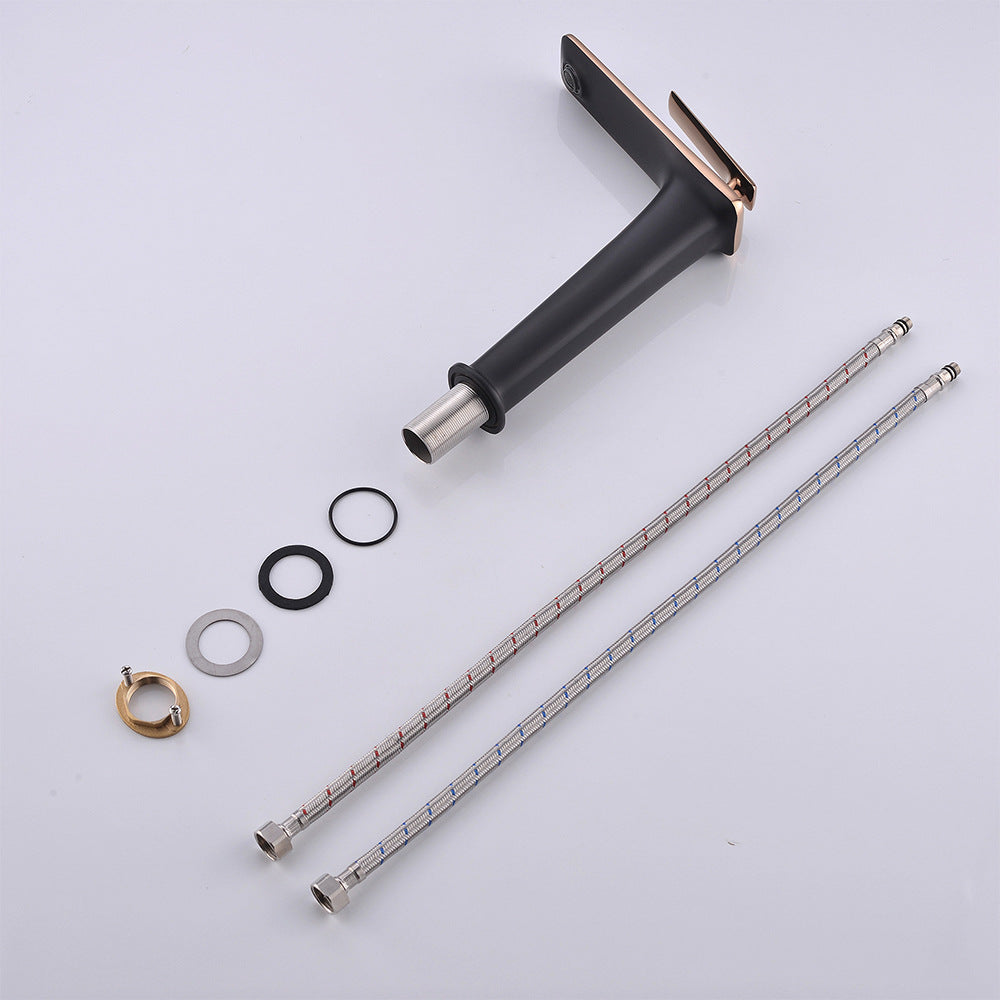 Eumtenr Brass 1.5 GPM Single Handle Bathroom Faucet Suitable for Tall Body Basins