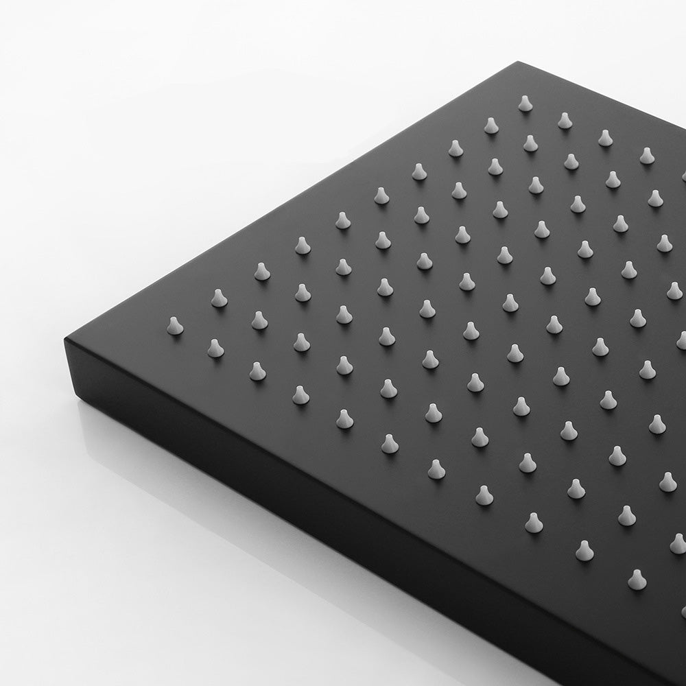 Eumtenr Brass Shower System Combo Set Black Wall Mount Faucet Bathroom Faucets