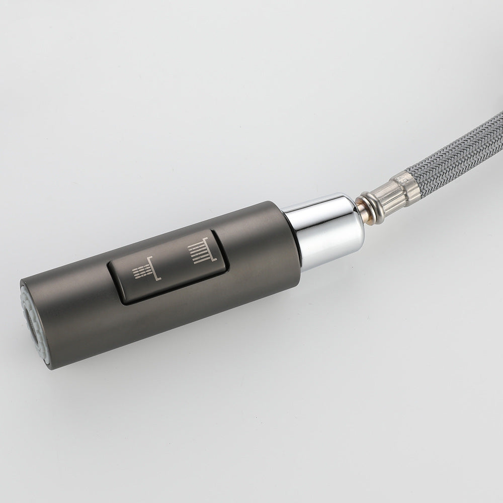 Hot and Cold Water Pull Down Sprayer Kitchen Faucet