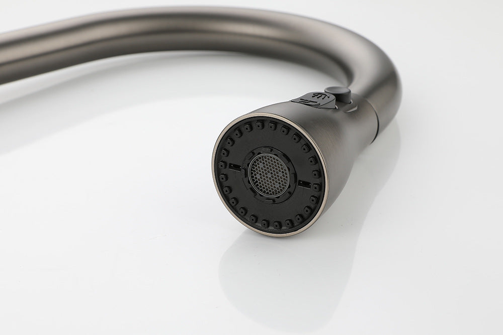 304 Stainless Steel Multifunctional Pull Down Kitchen Faucet