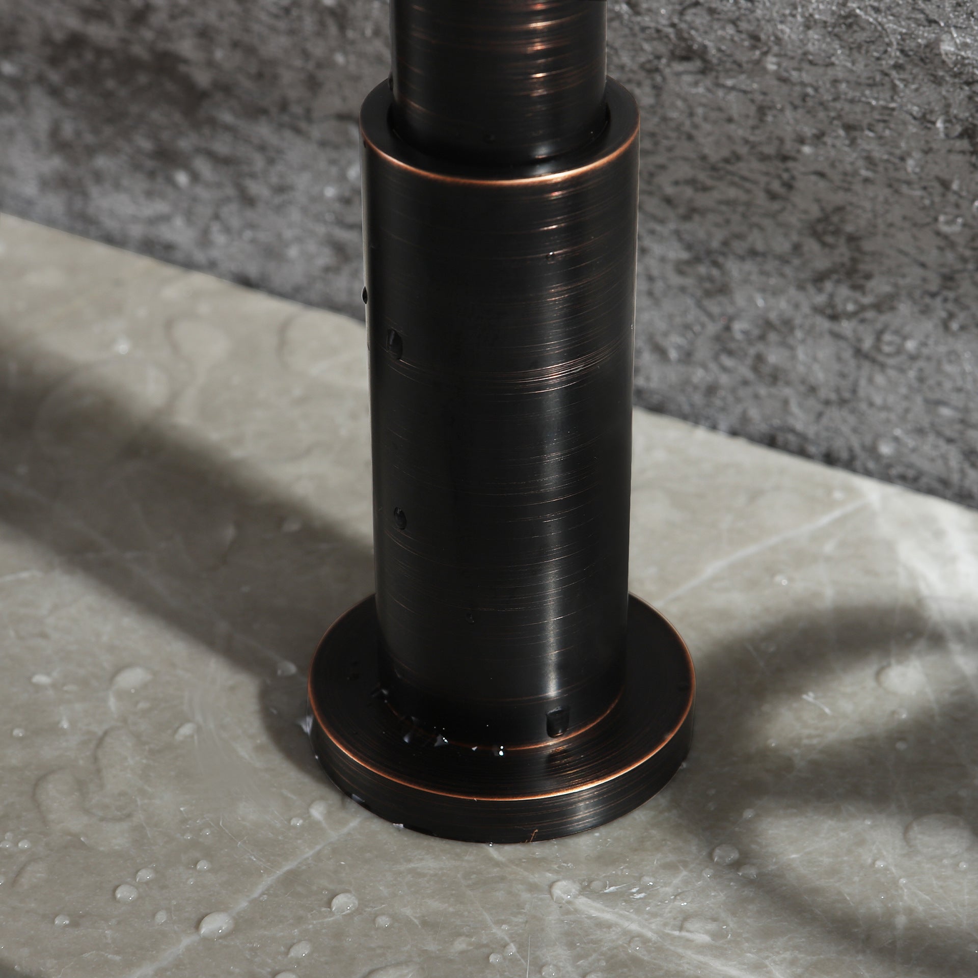 Dual Handle 3 Hole Bathroom Faucet