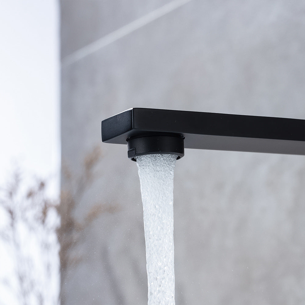 Brass Single-Handle Bathroom Sink Faucet