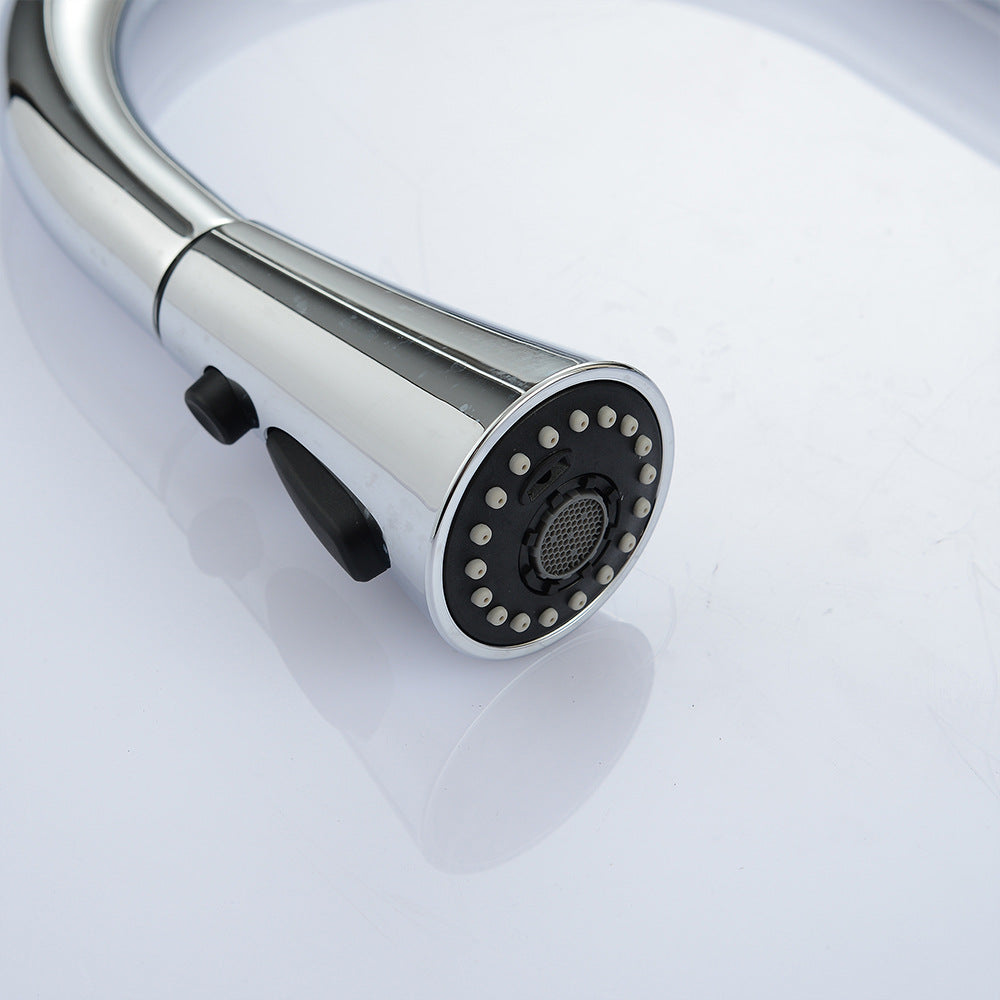 Eumtenr Kitchen Sink Faucet, Kitchen Faucet Brass with Pull Down Sprayer