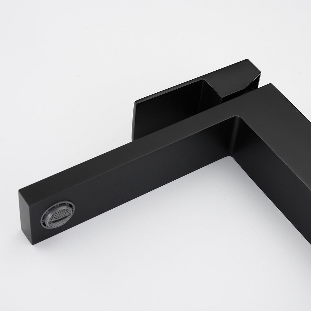 Brass Bathroom Faucet Single Handle - Single Hole