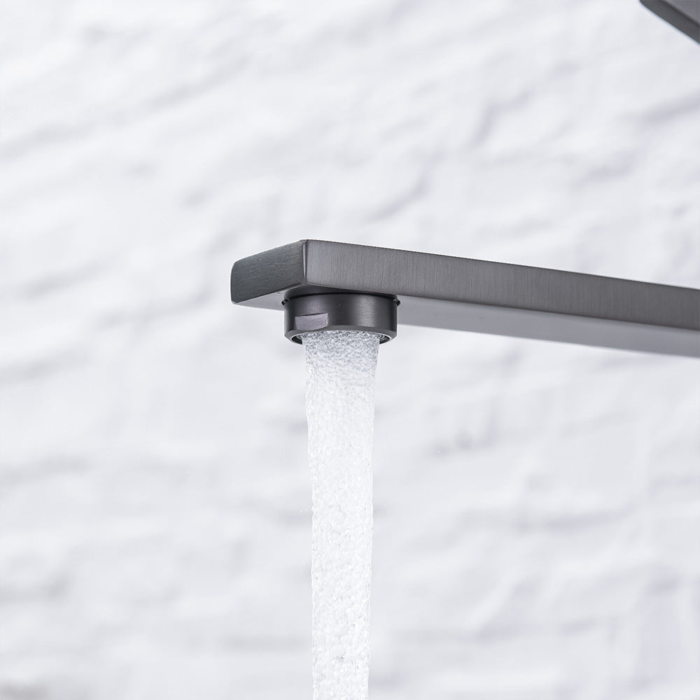 Brass Single-Handle Bathroom Sink Faucet - Polished Chrome