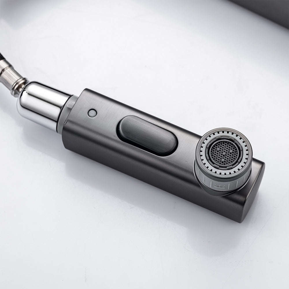 Single Handle Cold and Hot Water Bathroom Faucet Suitable for Tall Body Basins