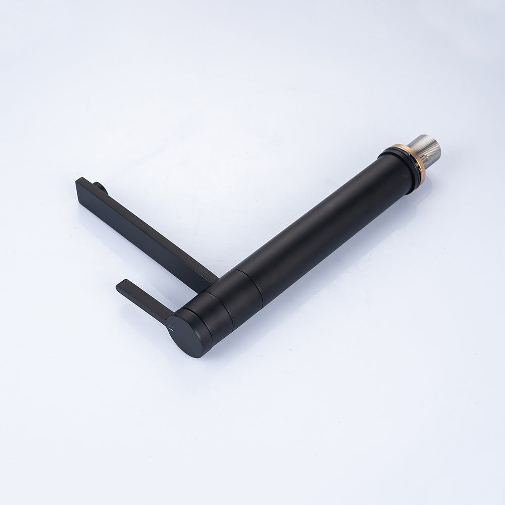 Brass Single-Handle Bathroom Sink Faucet