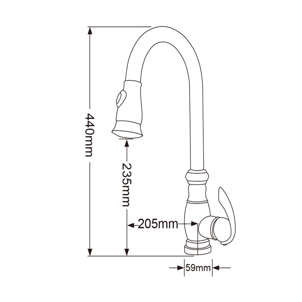 Kitchen Faucets, Kitchen Faucets with Pull Down Sprayer, Faucet for Kitchen Sink