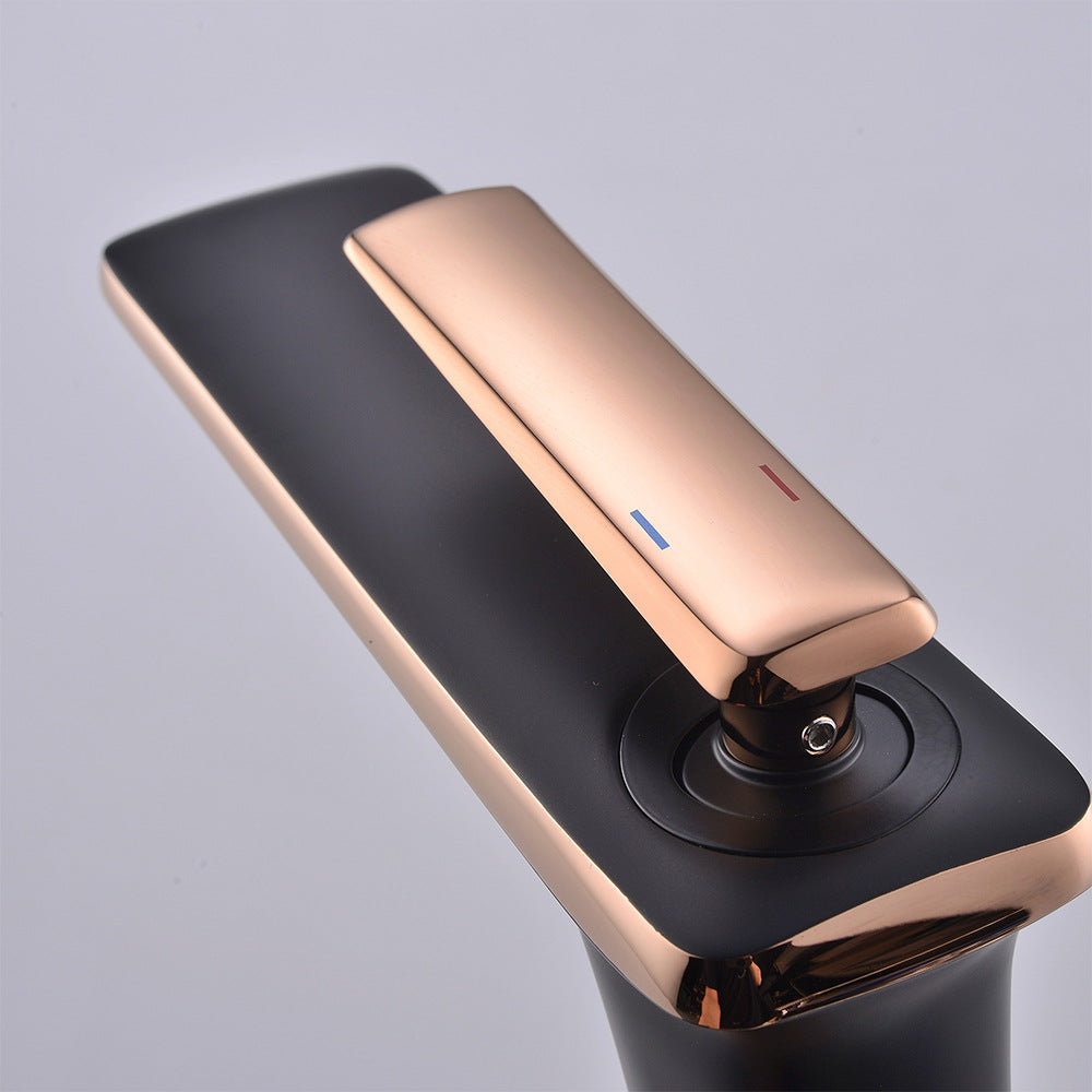 Eumtenr Brass 1.5 GPM Single Handle Bathroom Faucet Suitable for Tall Body Basins