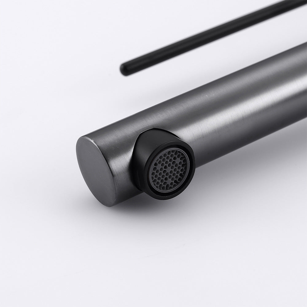 Eumtenr Brass Single-Handle Bathroom Sink Fauce