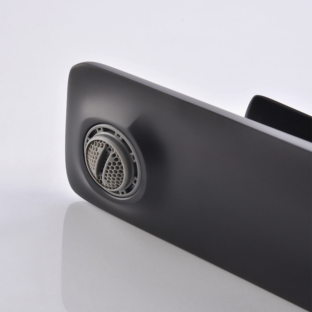 Modern Cold and Hot Single Handle Built-In Switch Bathroom Faucet