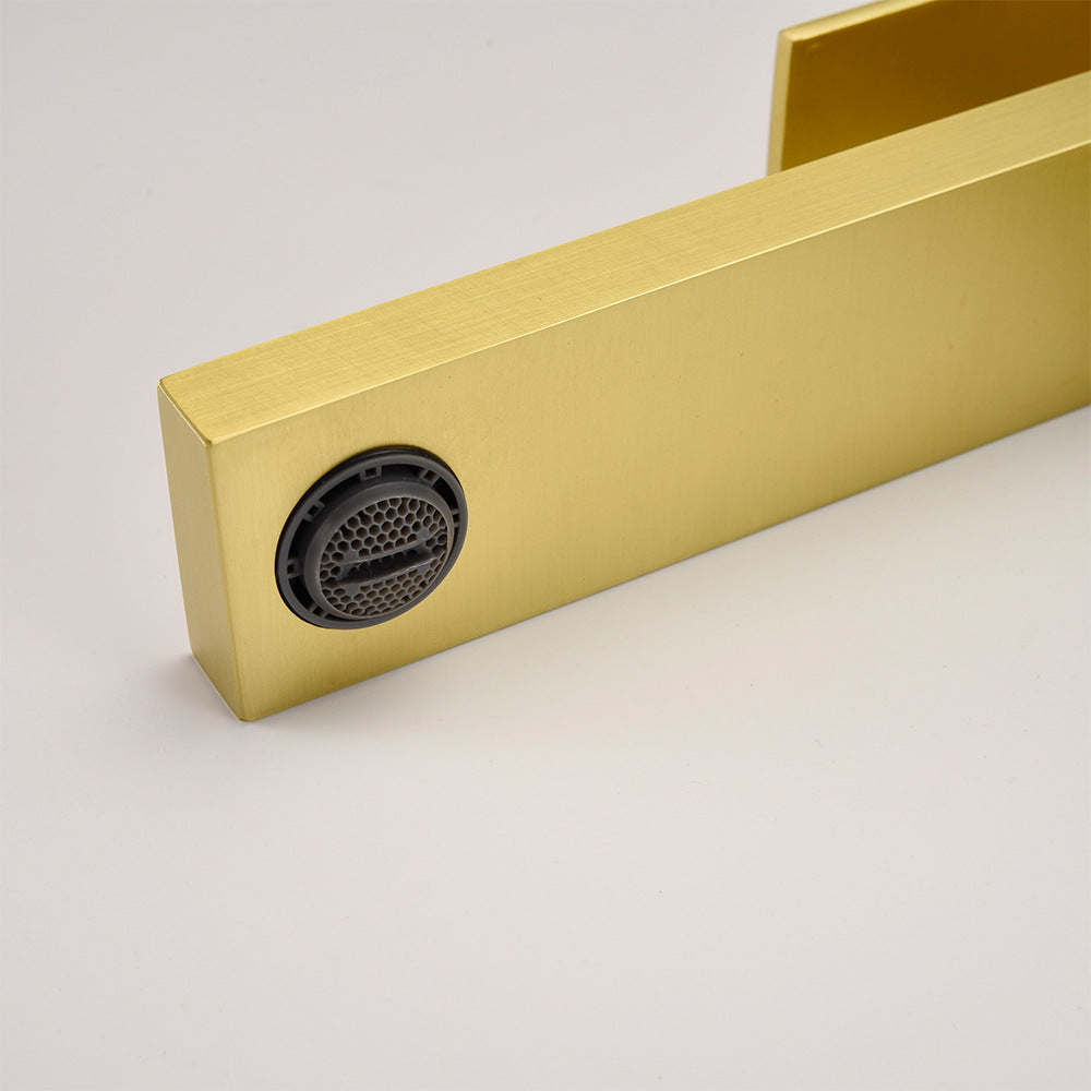 Brass Bathroom Faucet Single Handle - Single Hole