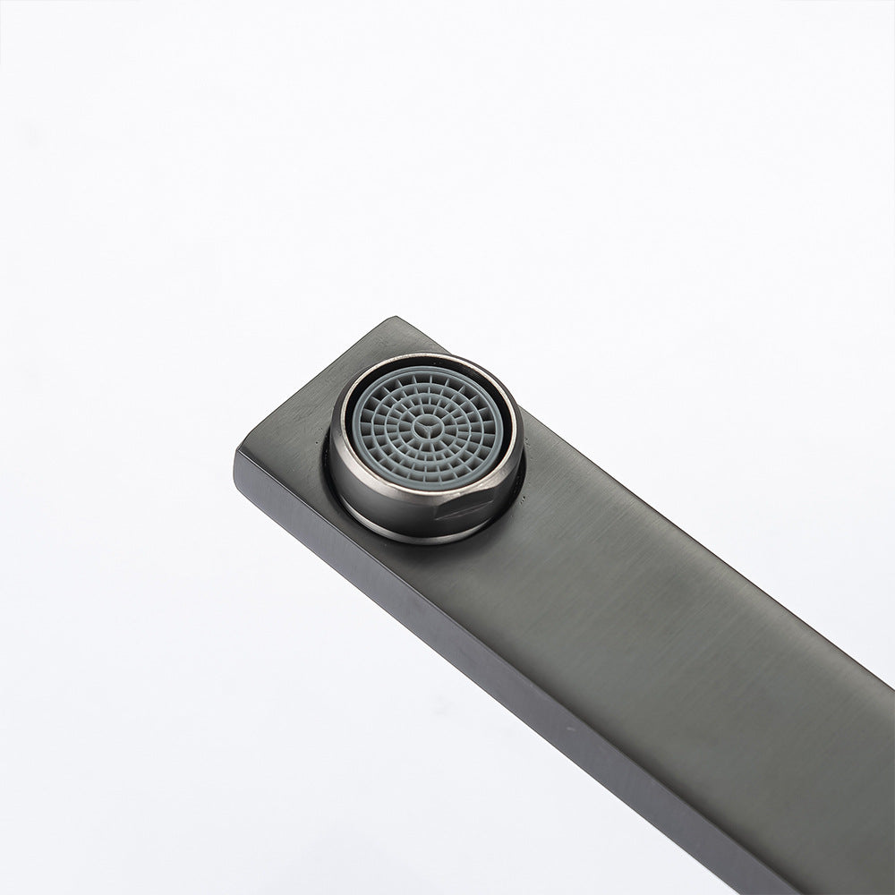 Brass Single-Handle Bathroom Sink Faucet - Polished Chrome