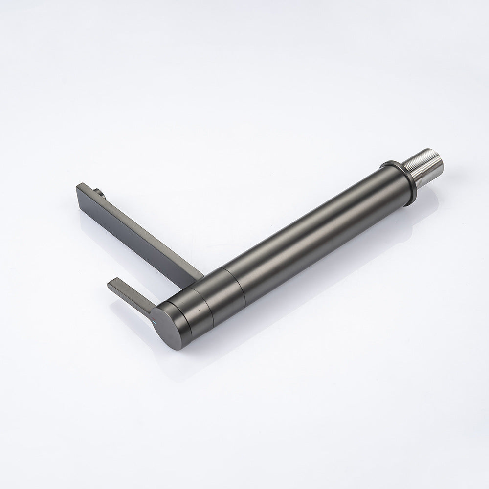 Brass Single-Handle Bathroom Sink Faucet