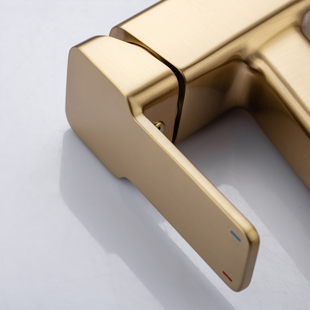 Eumtenr 1.5 GPM Single Handle Pre-Rinse Bathroom Faucet Suitable for Tall Body Basins