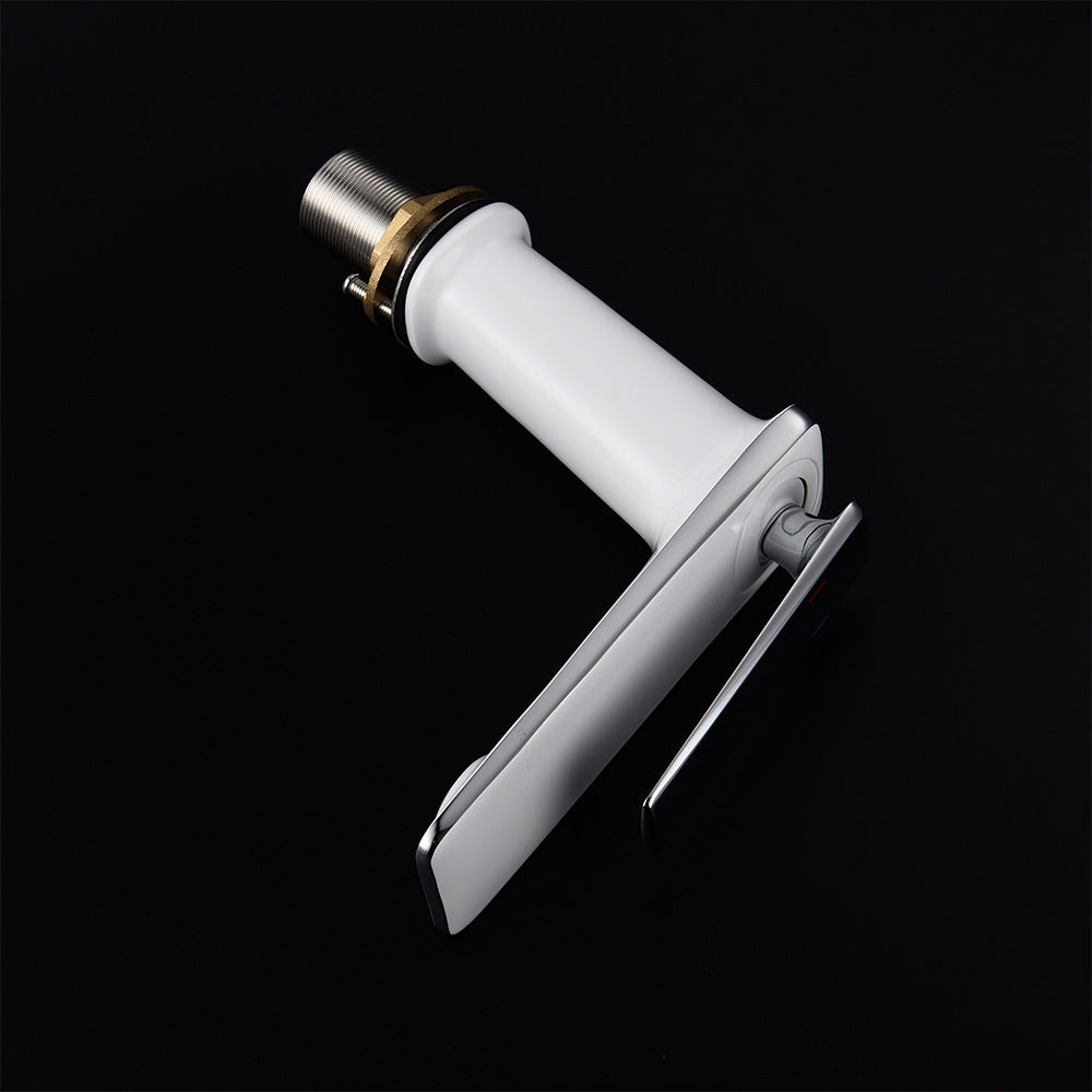 Modern Cold and Hot Single Handle Built-In Switch Bathroom Faucet