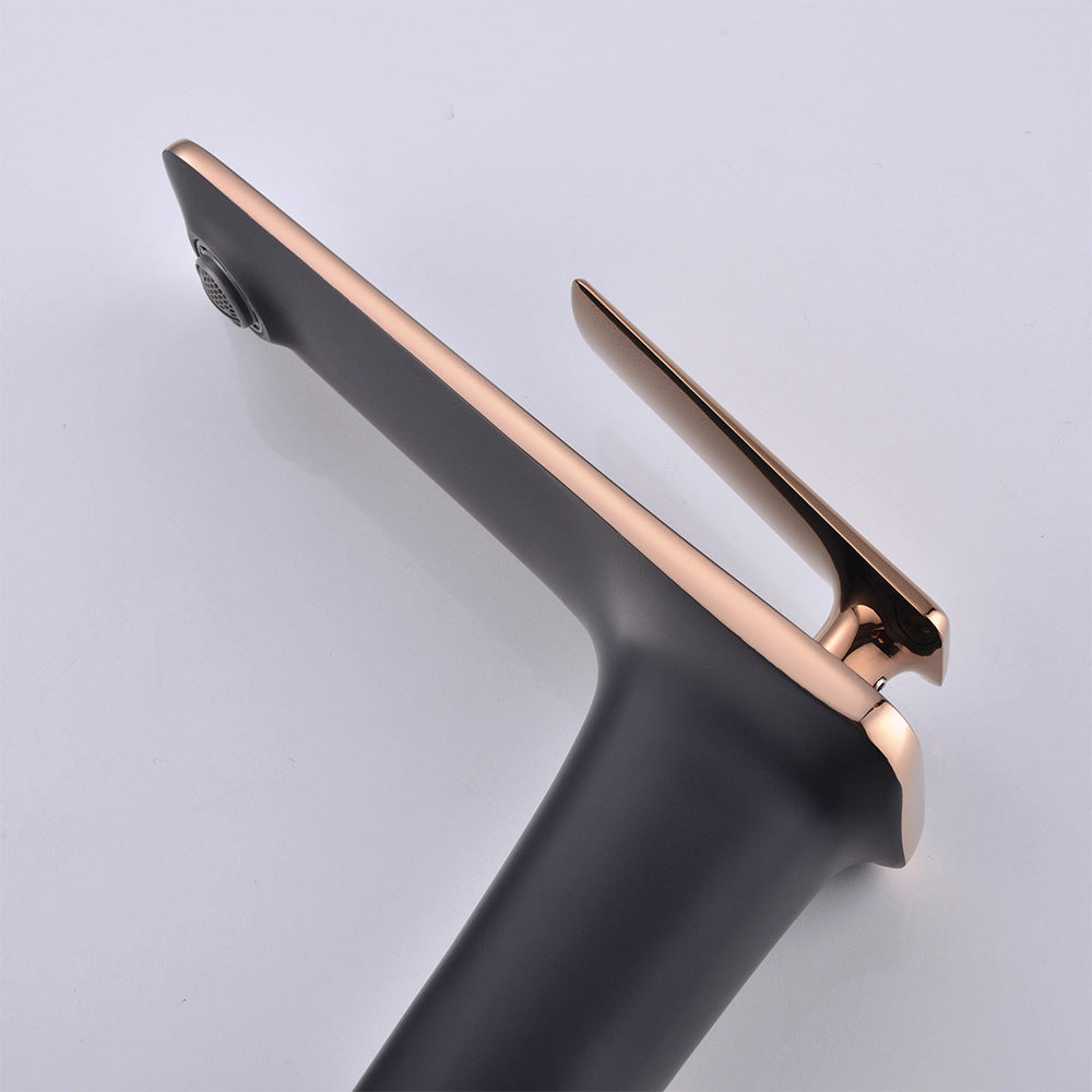 Eumtenr Brass 1.5 GPM Single Handle Bathroom Faucet Suitable for Tall Body Basins