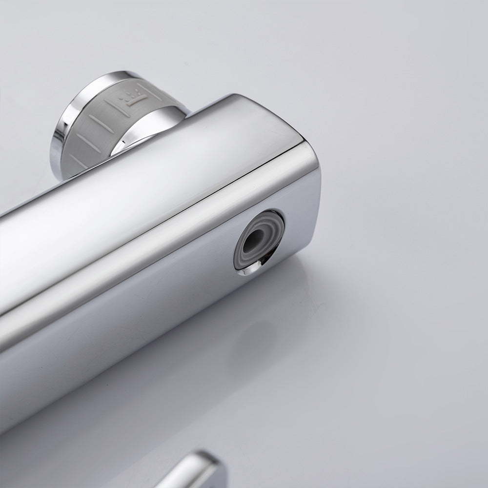 Single Handle Cold and Hot Water Bathroom Faucet Suitable for Tall Body Basins