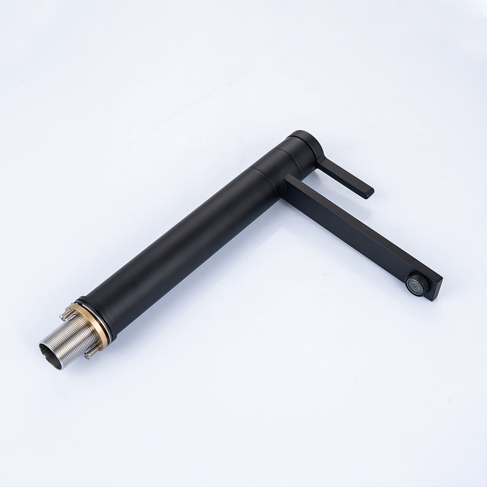 Brass Single-Handle Bathroom Sink Faucet