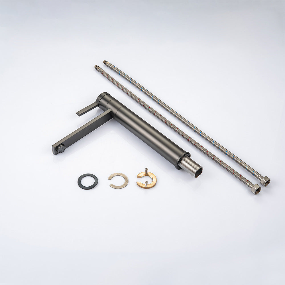 Brass Single-Handle Bathroom Sink Faucet