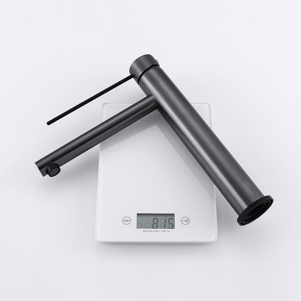 Eumtenr Brass Single-Handle Bathroom Sink Fauce