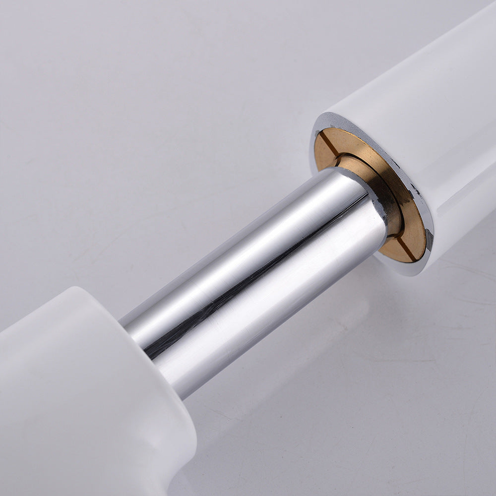 Full Brass Hot and Cold Water Lifting and Pull Down Bathroom Faucet