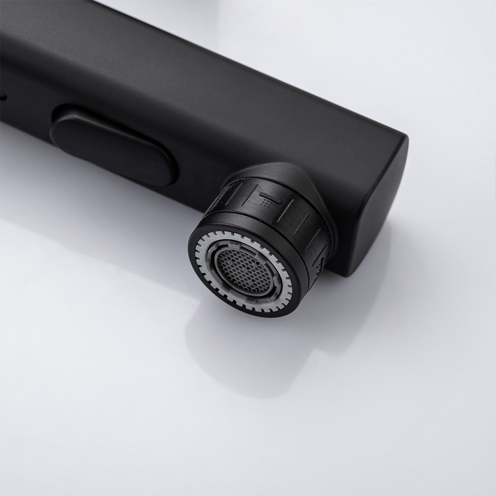 Single Handle Cold and Hot Water Bathroom Faucet Suitable for Tall Body Basins