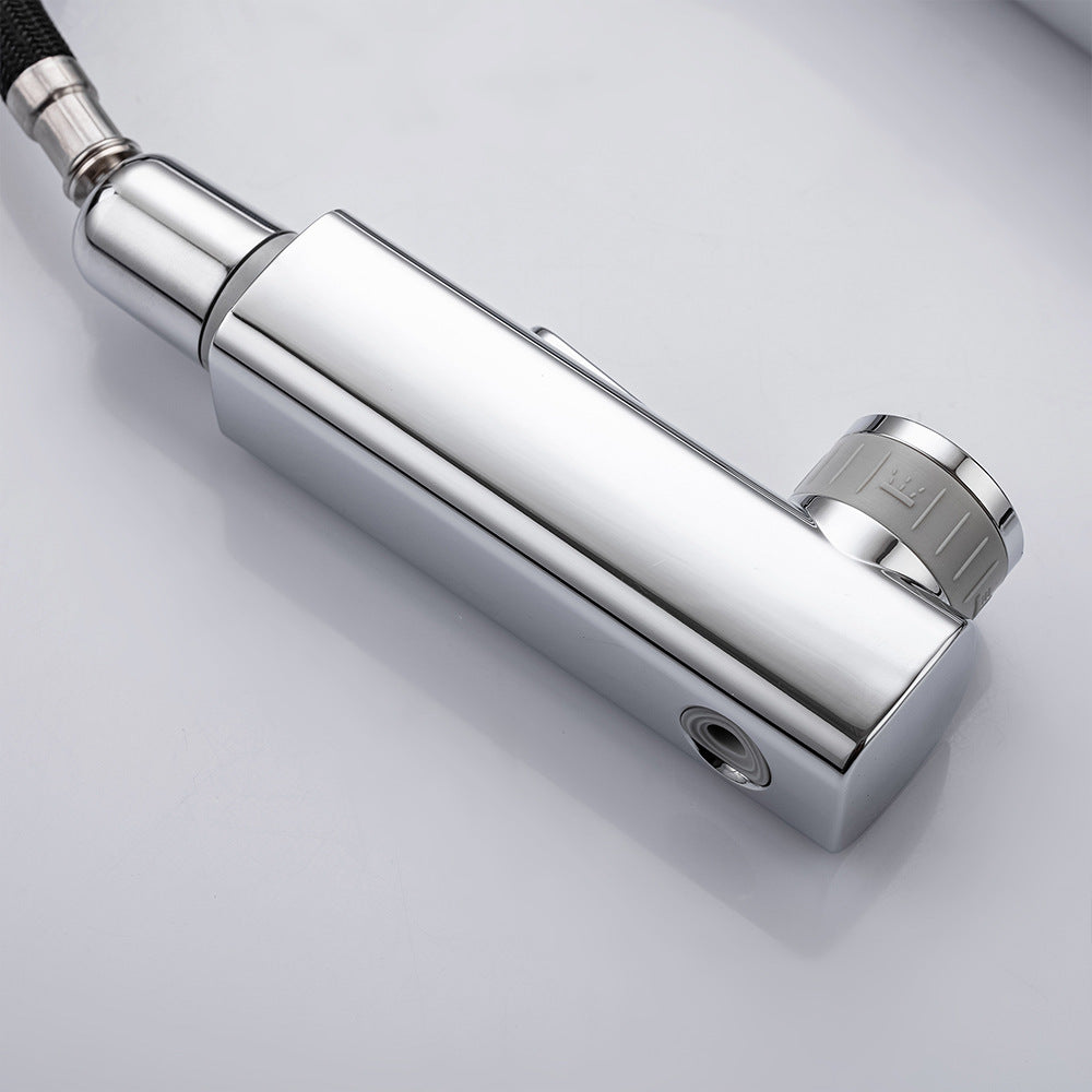 Single Handle Cold and Hot Water Bathroom Faucet Suitable for Tall Body Basins