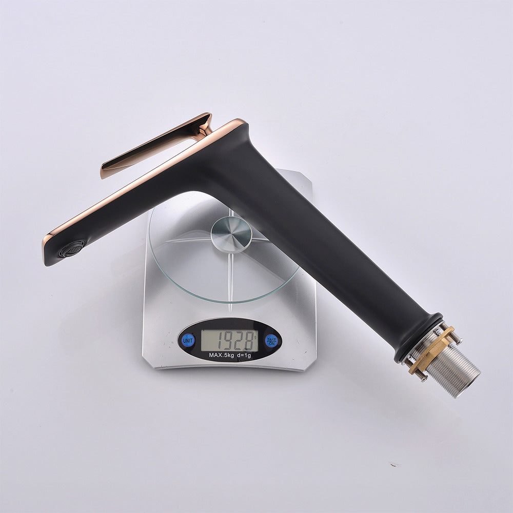 Eumtenr Brass 1.5 GPM Single Handle Bathroom Faucet Suitable for Tall Body Basins