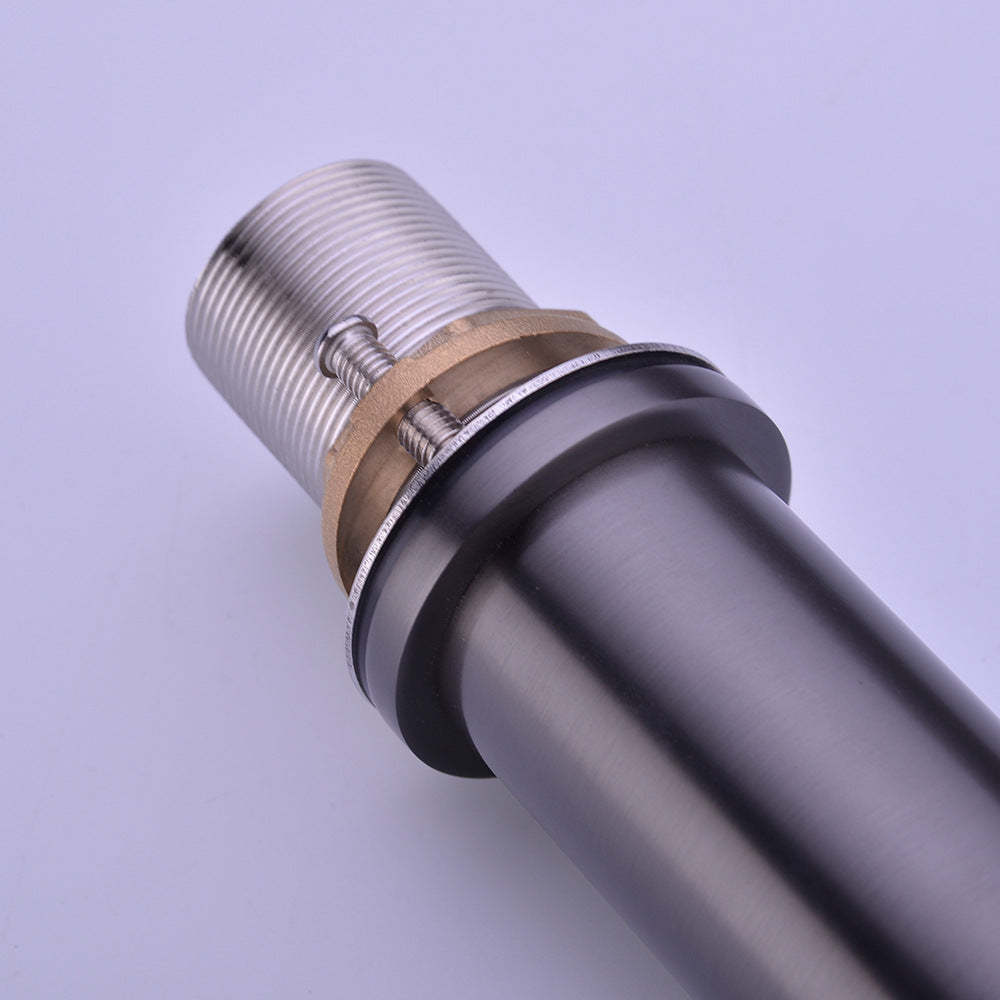 Eumtenr Counter Basin Single Handle Hot and Cold Bathroom Faucet - High End