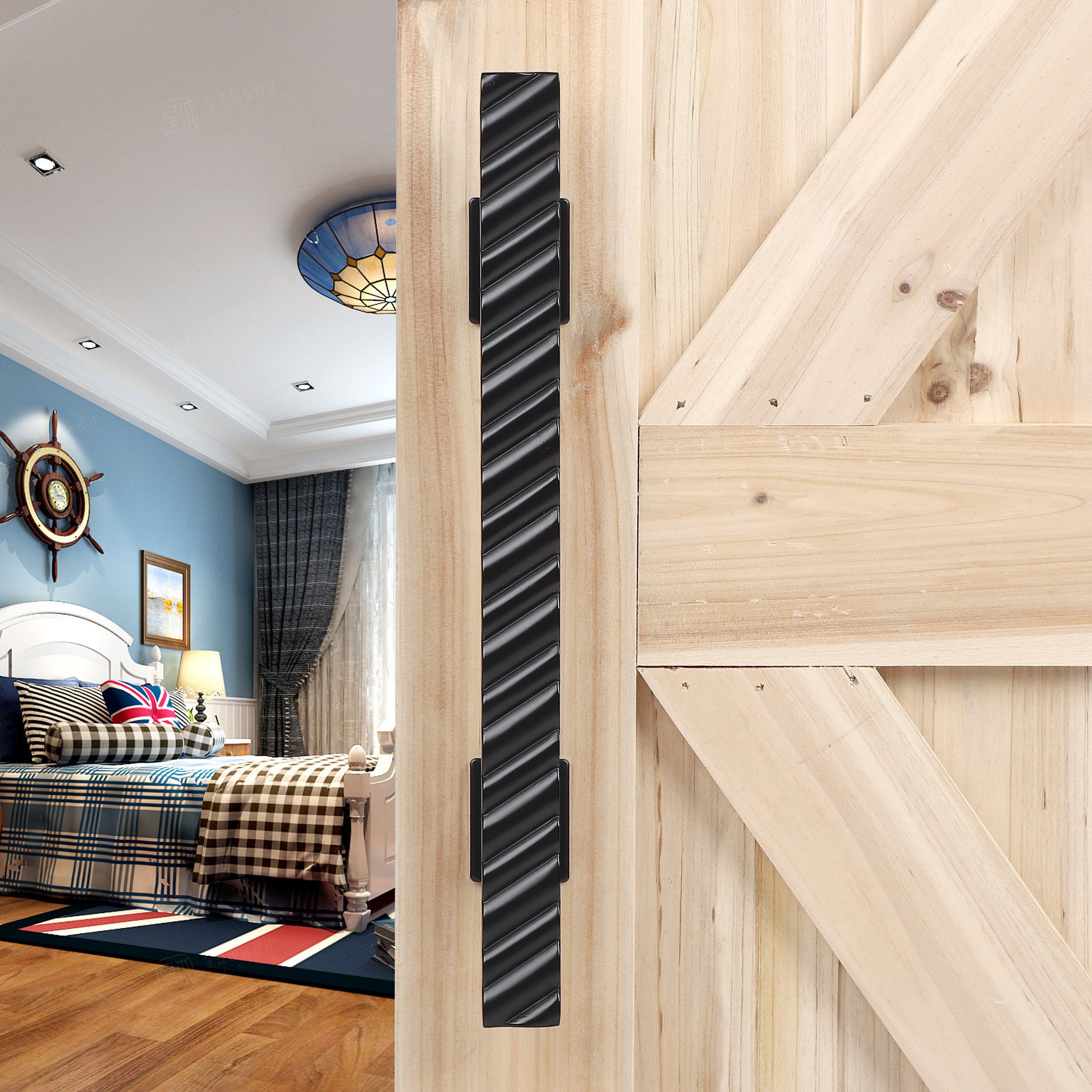 barn door handles