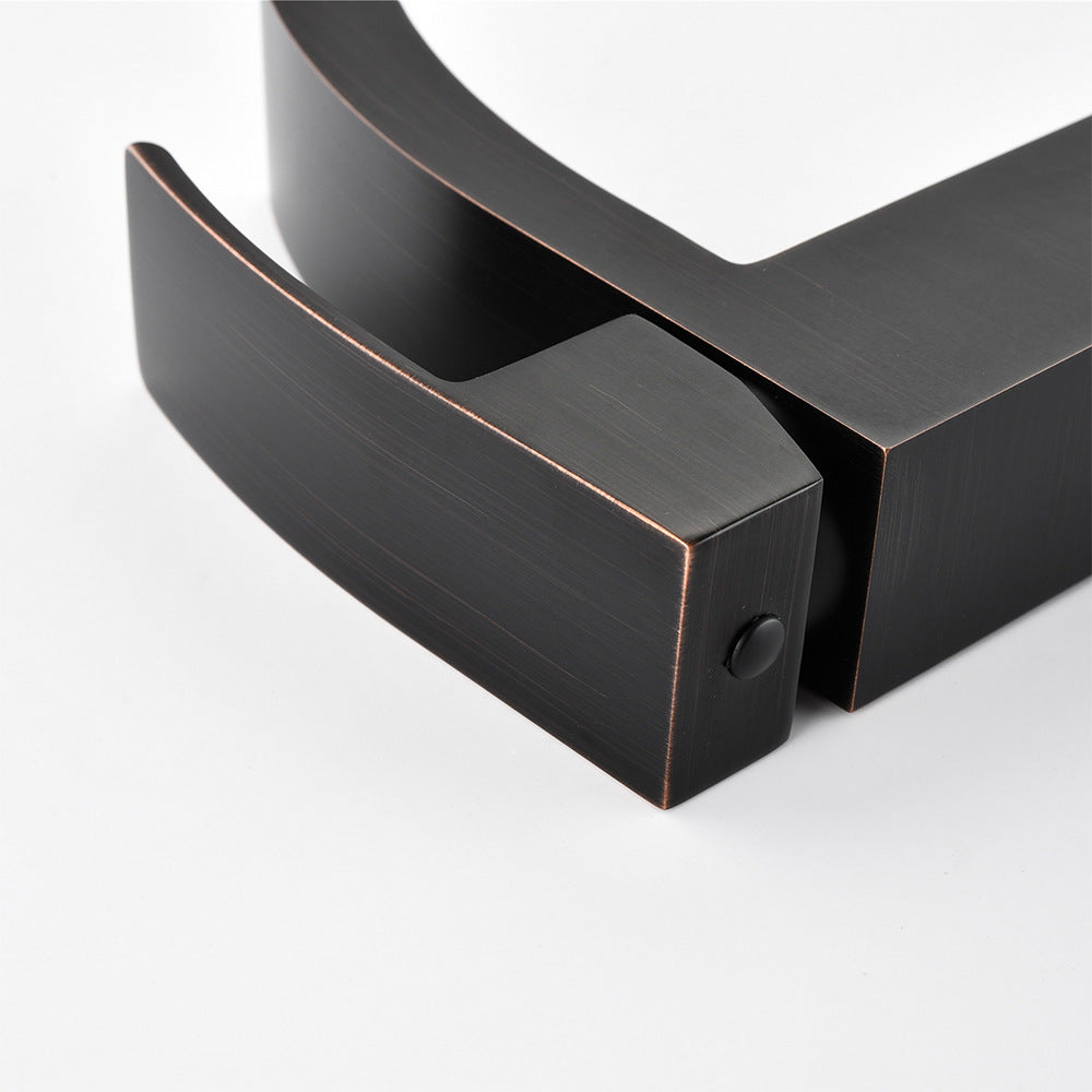 Brass Square Hot and Cold Water Bathroom Faucet