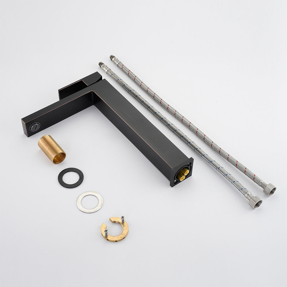 Brass Bathroom Faucet Single Handle - Single Hole