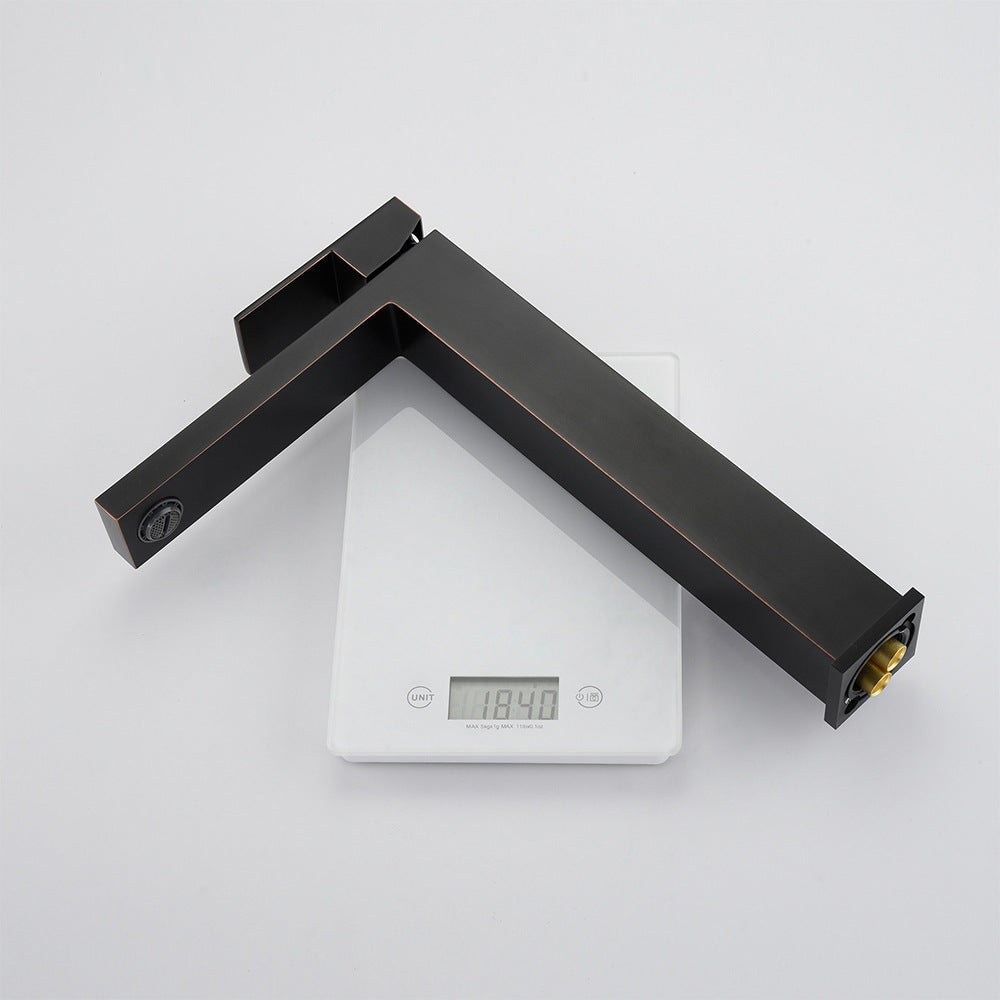 Brass Bathroom Faucet Single Handle - Single Hole