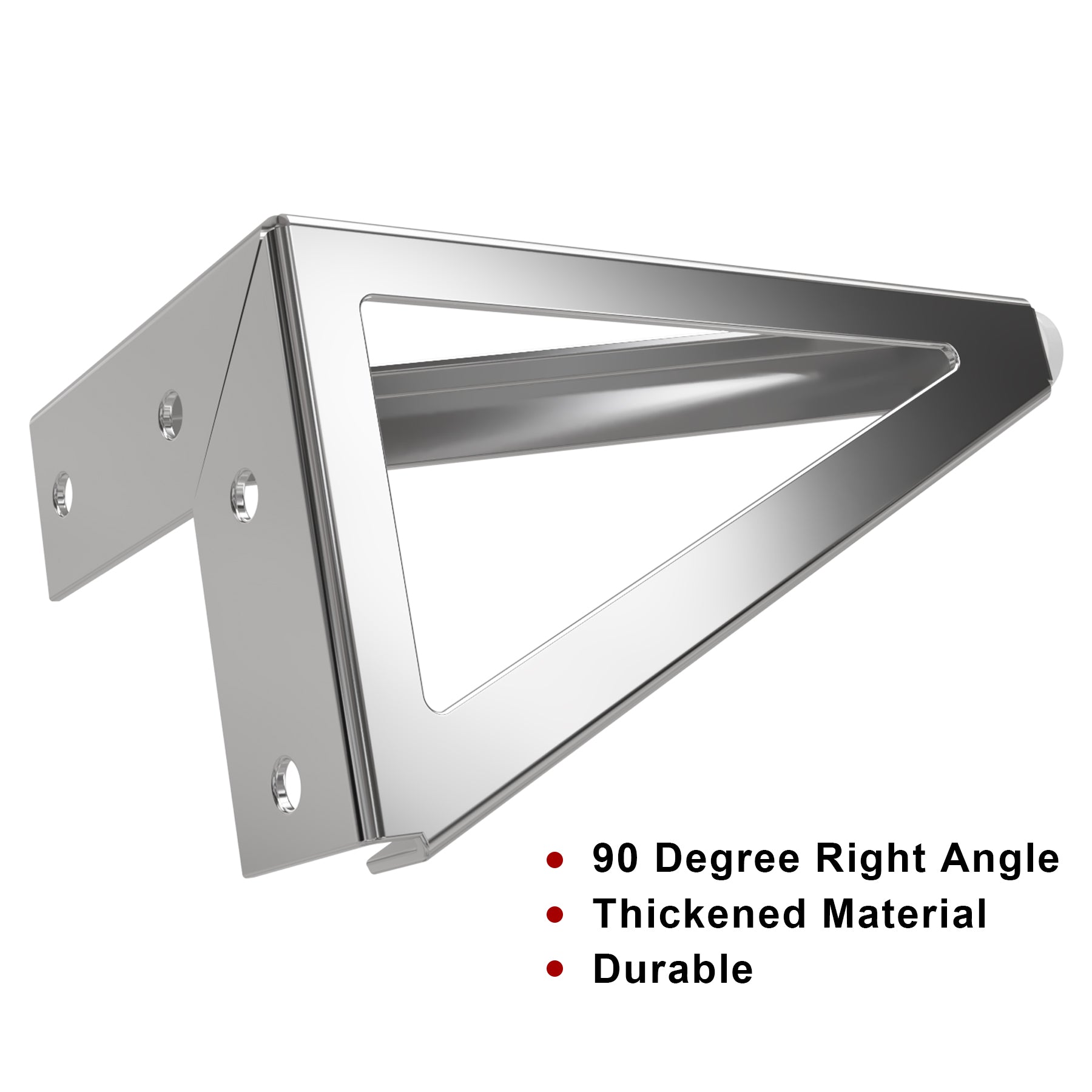 Eumtenr 6 Inch Solid Metal Furniture Legs (Set of 4)