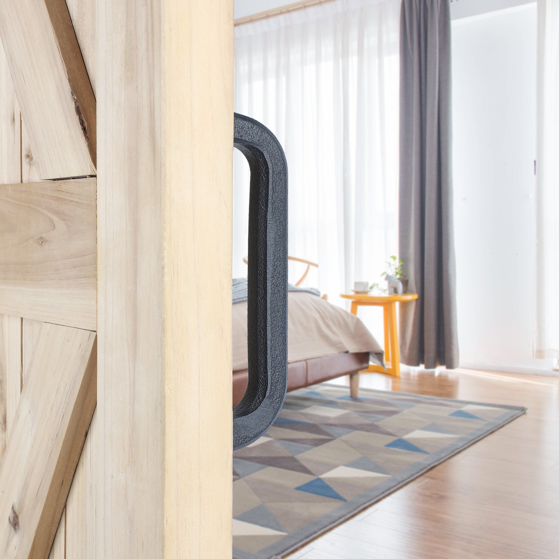 9 Inch Rustic Barn Door Handle for DIY Sliding Barn Door, Gate, Shed, Garage