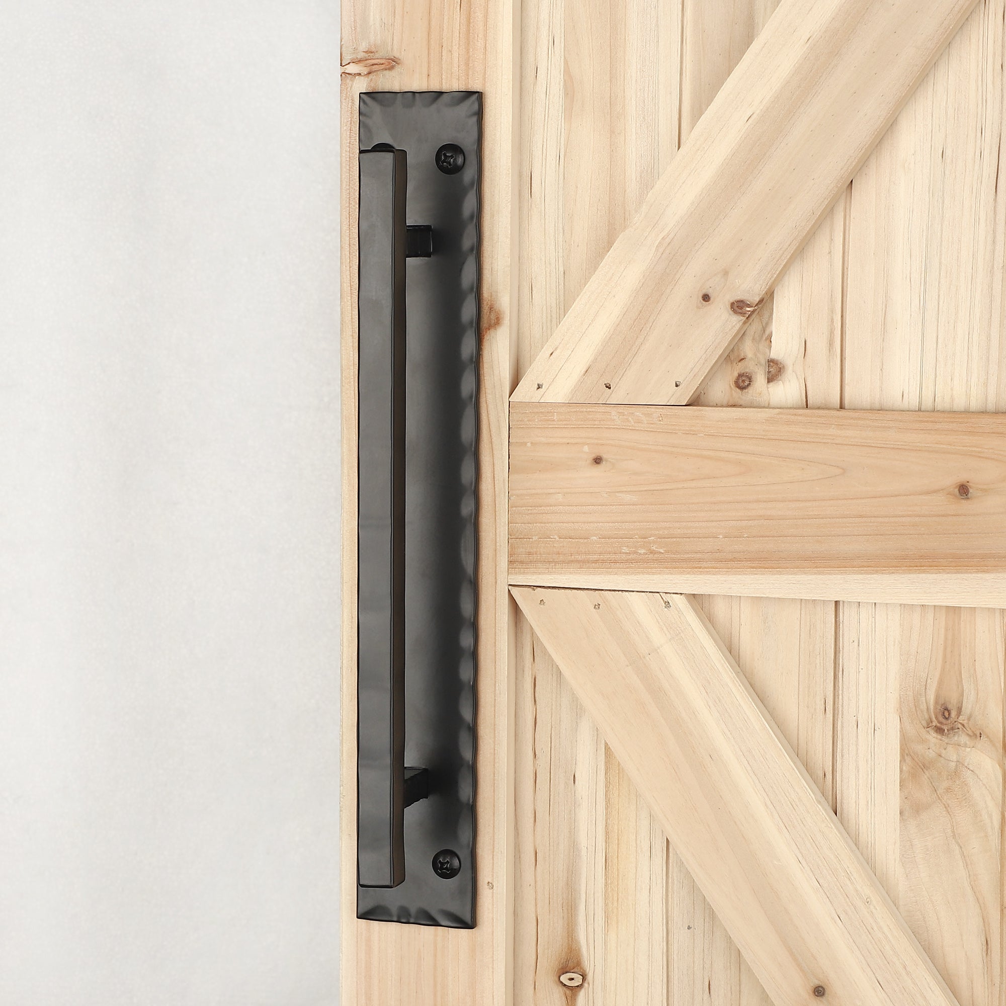 Eumtenr Heavy Duty 14 Inch Creative Rustic Barn Door Handles