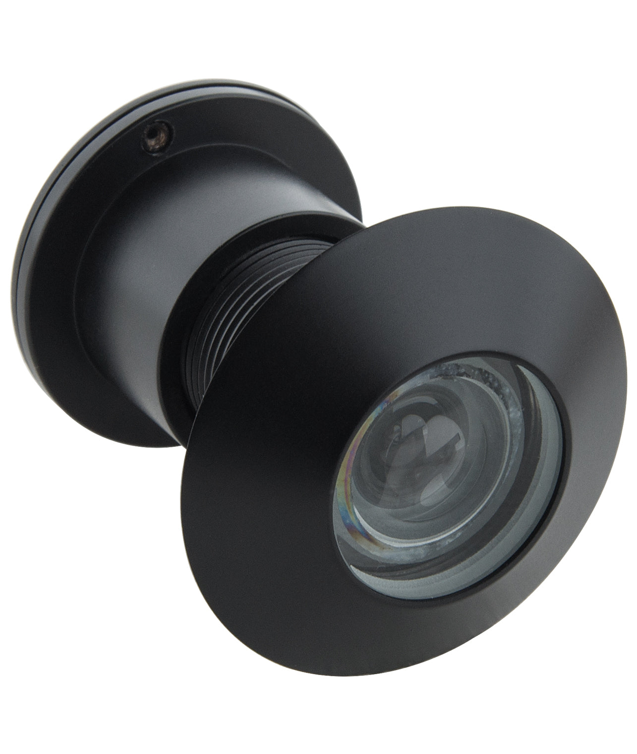 Solid Brass Security Large Peepholes for Front Door - Black