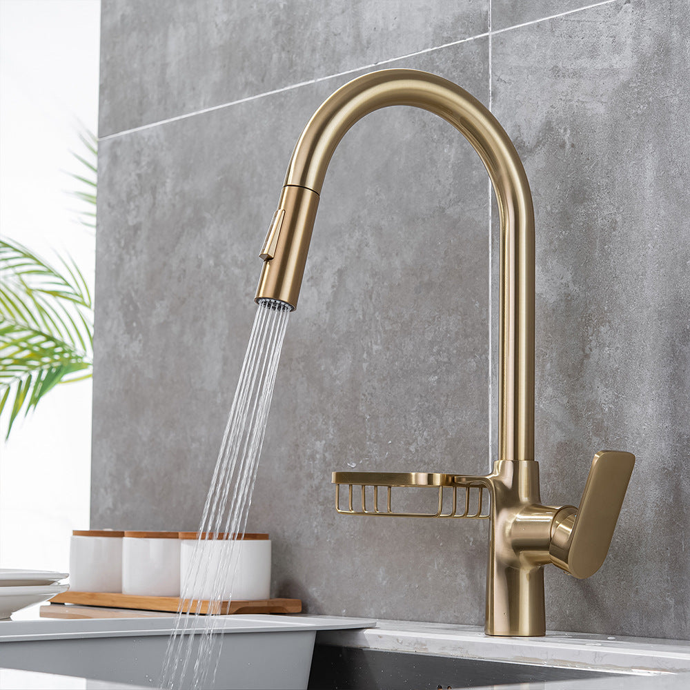 This kitchen faucet successfully caught my attention