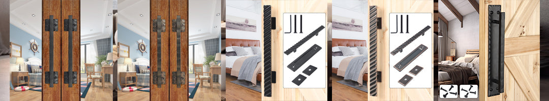 barn door handles